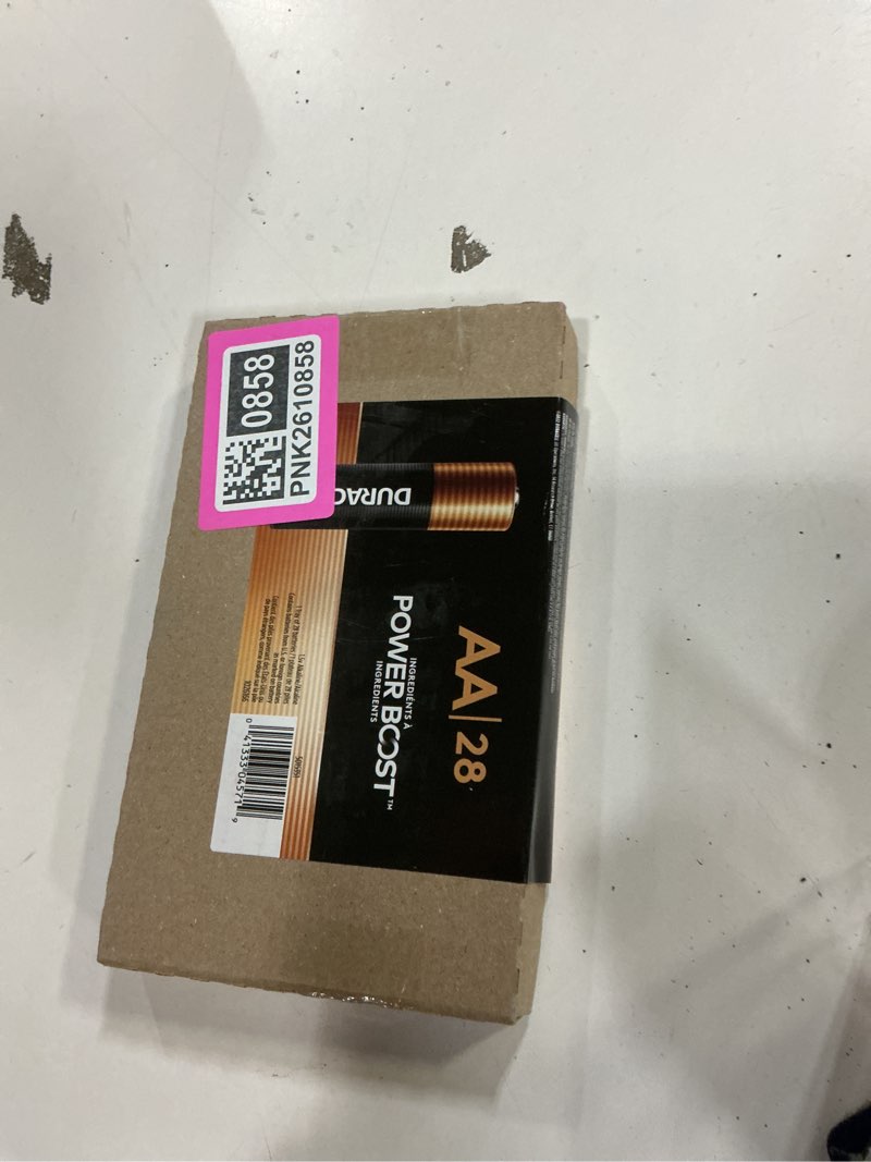 Condition photo showing New/Like New for Duracell Coppertop AA Alkaline Batteries with POWER BOOST Ingredients, 28 Count (Pack of 1), Long-Lasting Alkaline, Re-closable for Quick Access and Organized Storage AA - 28 Count (pack of 1)