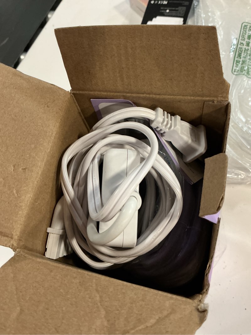 Condition photo showing Good Condition for heating pad for period cramps, upgraded wrap heating pad for back pain relief, large 12''x 24''heat pad +26" belt adjustable 4 timer 6 heat level auto shut off, christmas birthday gifts for women mom light purple
