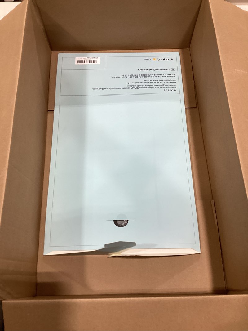 Condition photo showing As Is for [2 Pack] 24 Inch Computer Privacy Screen for 16:9 Aspect Ratio Widescreen Monitor, Eye Protection Anti Glare Blue Light Computer Monitor Privacy Filter, Removable Anti-Scratch 24in Protector Film 2 Pack 24 Inch (16:9 Aspect) Black for monitor