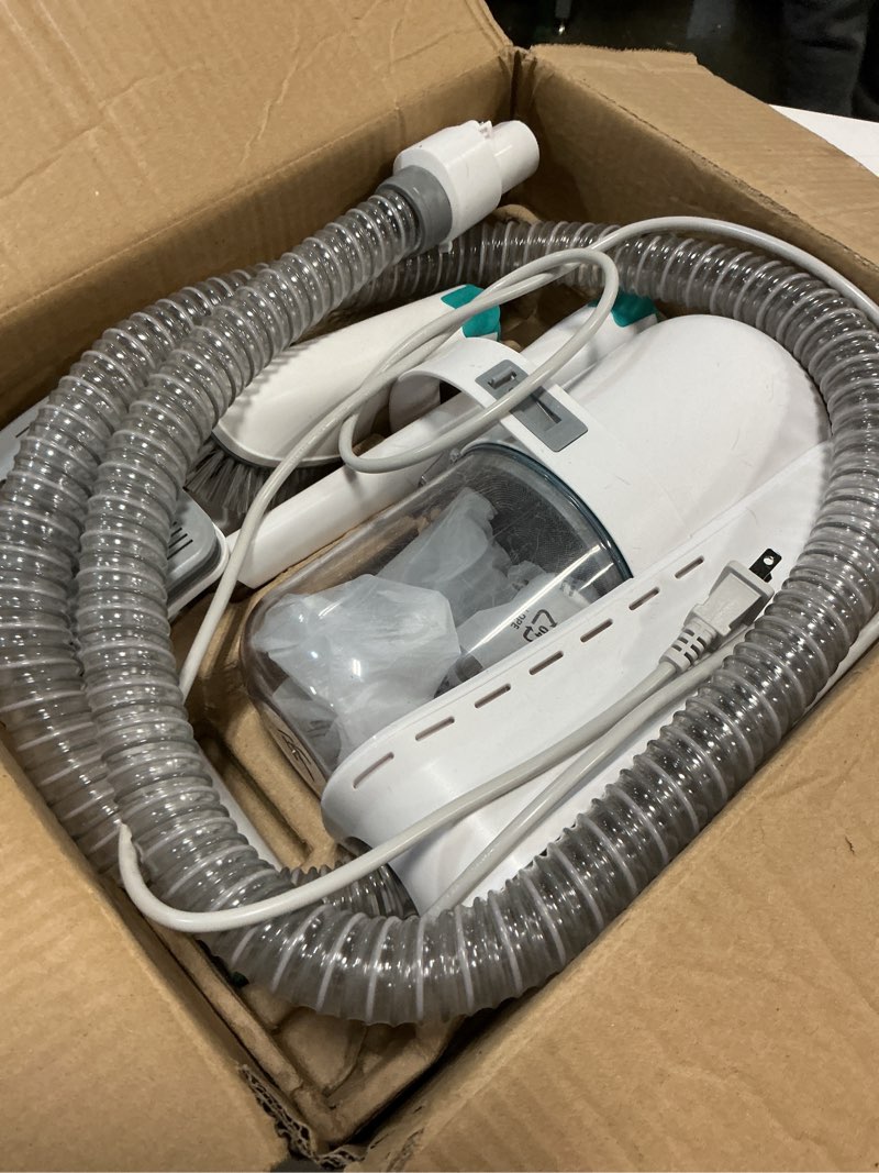 Condition photo showing As Is for dog grooming kit, pet grooming vacuum with pet clipper nail grinder, dog hair vacuum with 6 pet grooming tools for dogs cats shedding grooming