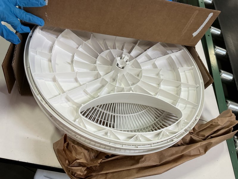 Condition photo showing New/Like New for Lasko - Stand Fan - White