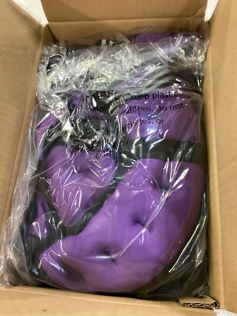Condition photo showing Good Condition for Prodigen Weighted Vest for Women and Men 8 12 16 20 25 30 Lbs with Reflective Stripe and Double Adjustable Buckle Straps Weight Vests for Strength Training, Jogging, Cardio, Weight Loss Purple 16lbs