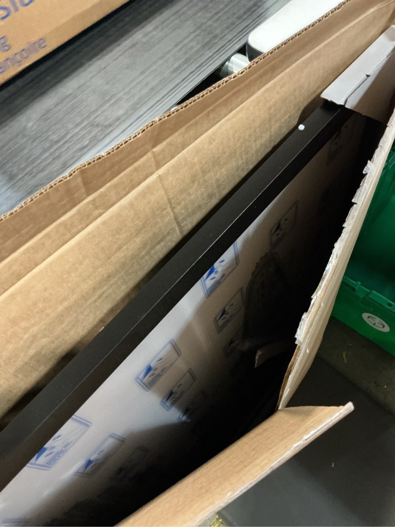 Condition photo showing Good Condition for americanflat 24x36 poster frame with polished plexiglass - black picture frame - wide photo frames made of engineered wood for vertical or horizontal wall display - epic collection - black black 24x36