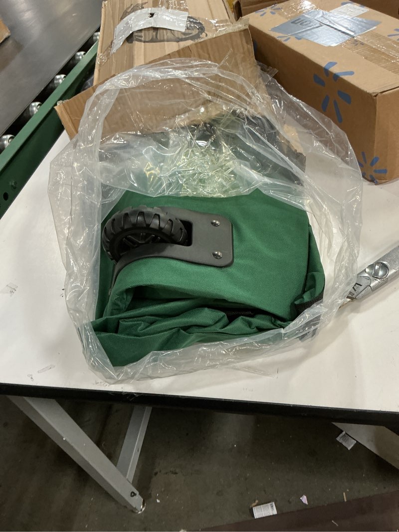 Condition photo showing Good Condition for Rolling Christmas Tree Storage Bag- For 12 FT Artificial Trees-Green Canvas Duffel with Wheels-Protects Holiday Decorations & Inflatables by Elf Stor