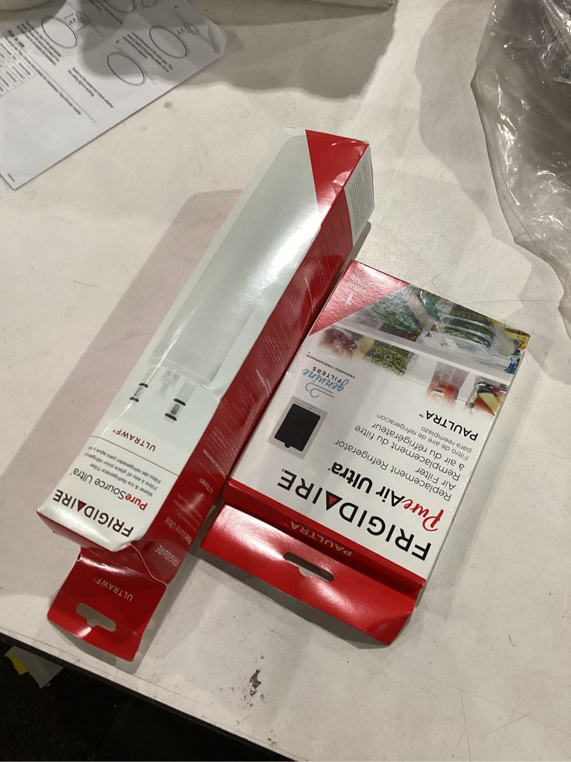 Condition photo showing Good Condition for frigidaire puresource ultra (eptwfu01) & pureair ultra ii (paultra2) water & air filter combo kit, 2 pieces combo kit water/air filter