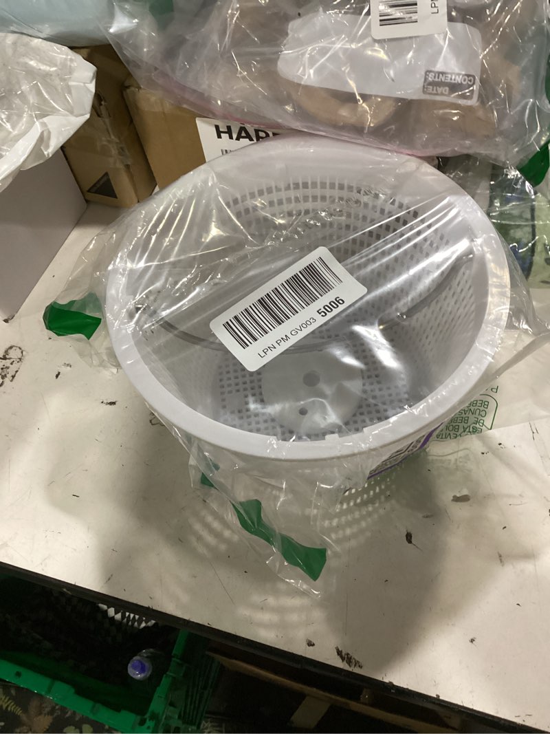 Condition photo showing Good Condition for similar     swimables 8\" pool skimmer basket for inground pools - compatible with pentair u-3 skimmer basket 08650-0007 & hayward sp1070, spx1070e pool basket with built-in brass weight, handle & rubber grip