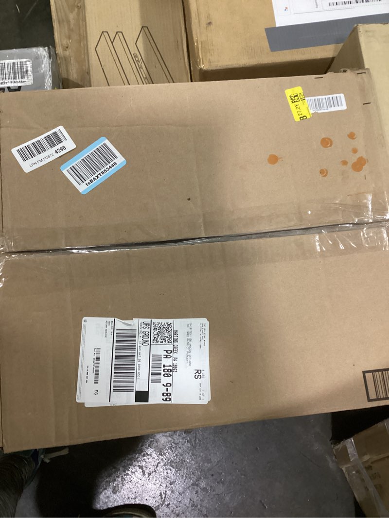 Condition photo showing Good Condition for Baderke 48 Set Christmas Plastic Coquito Bottles 16 oz Christmas Wine Bottles with Caps and Tags Xmas Homemade Coquito for Home Brewing Xmas Party Favors (Black) Black 48