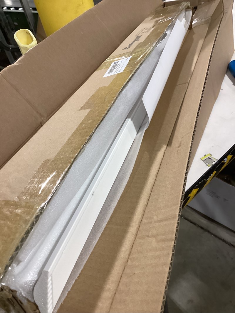 Condition photo showing Good Condition for 4 Frames Peel and Stick Wall Molding Kit, Wainscoting Panels kit for Walls, PreCut Wall molding 24x24 Inch, Easy Install Wall Wainscoting & Picture Frame Molding for Living Room, Bedroom, Home Decor 4 24" x 24"