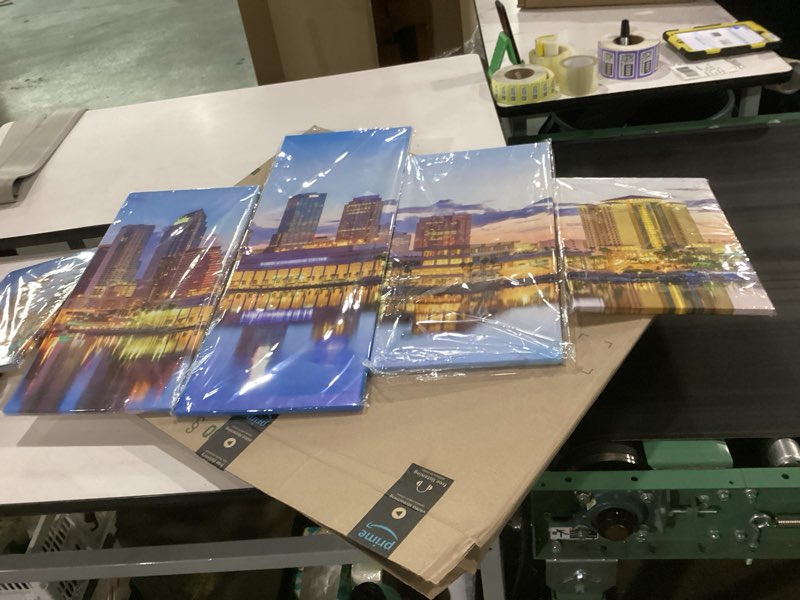 5 piace wall art 