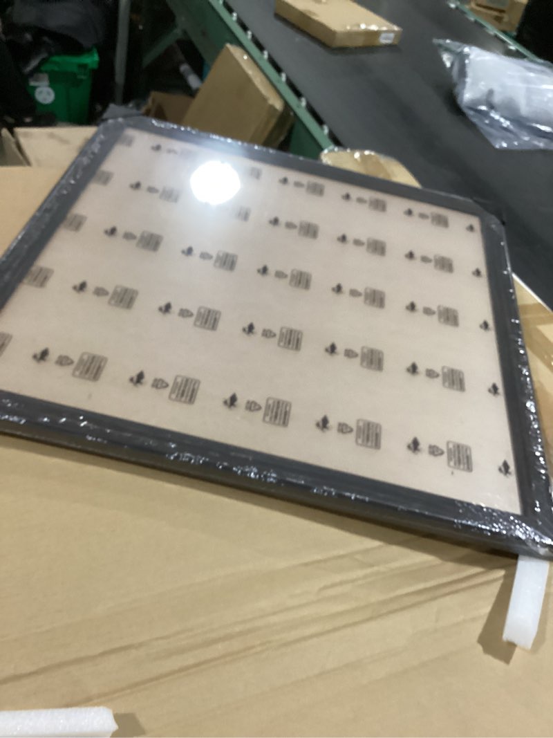 20x20 Wood Frame Black, Rustic Natural Wooden 20x20in Poster Picture Frame, Distressed 20 x 20inch W