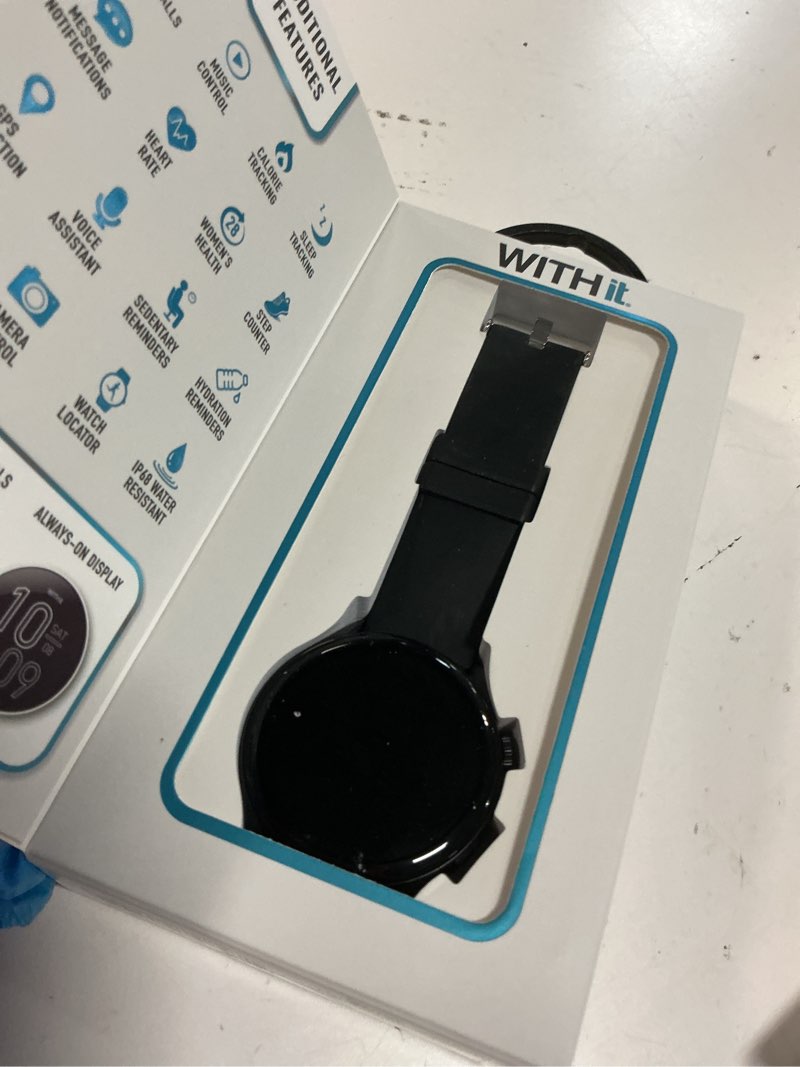 Condition photo showing Good Condition for withit unisex deca smartwatch, black