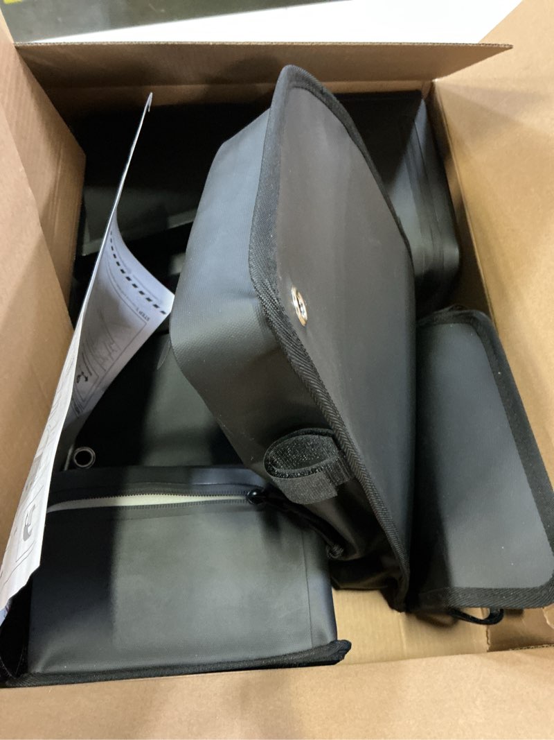 Condition photo showing Good Condition for kemimoto x3 door bags, updated tpu ipx6 water repellent zipper storage bags compatible with can-am maverick x3 and max models 2017-2025, pack of 2