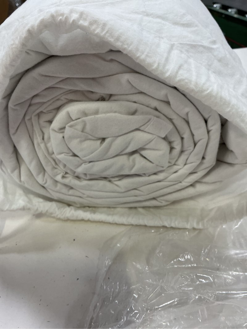 Condition photo showing Good Condition for organic brushed cotton deluxe bedding bundle, queen, white