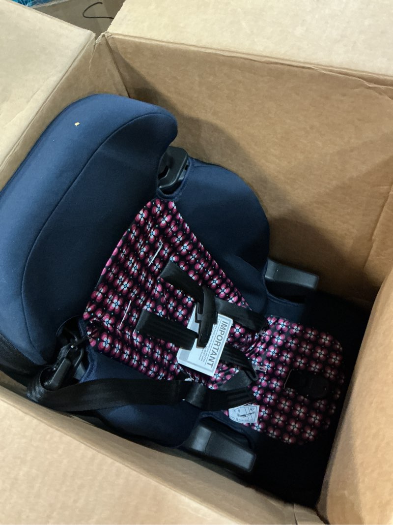 Condition photo showing Good Condition for cosco kids finale 2-in-1 toddler booster car seat, peony tiles ii