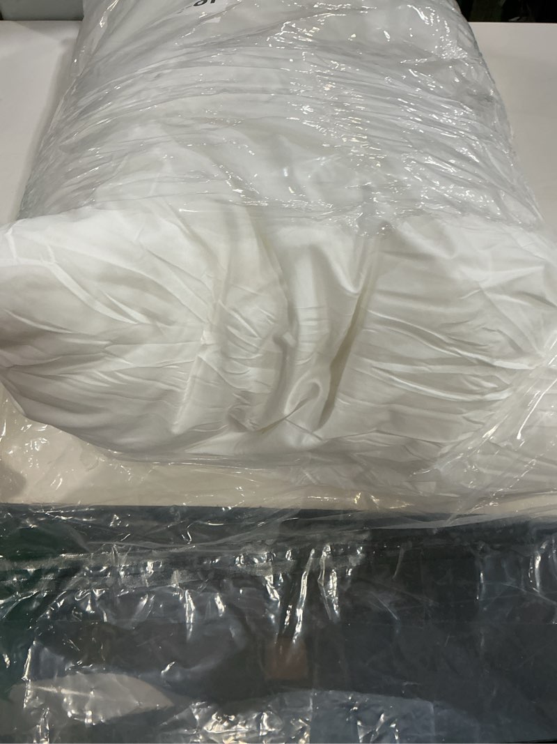 Condition photo showing Good Condition for miulee 20x20 pillow inserts,down alternative pack of 2 decorative throw pillows for sofa couch bed, ultra soft fluffy bed sleeping form 2 20x20inch