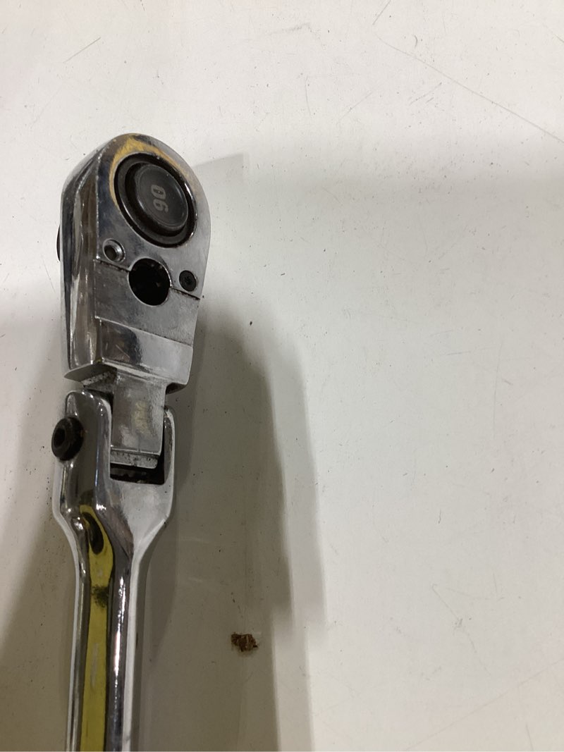 Kobalt 90 -Tooth 3/8-in Drive Full polish Handle Flexible Head Ratchet