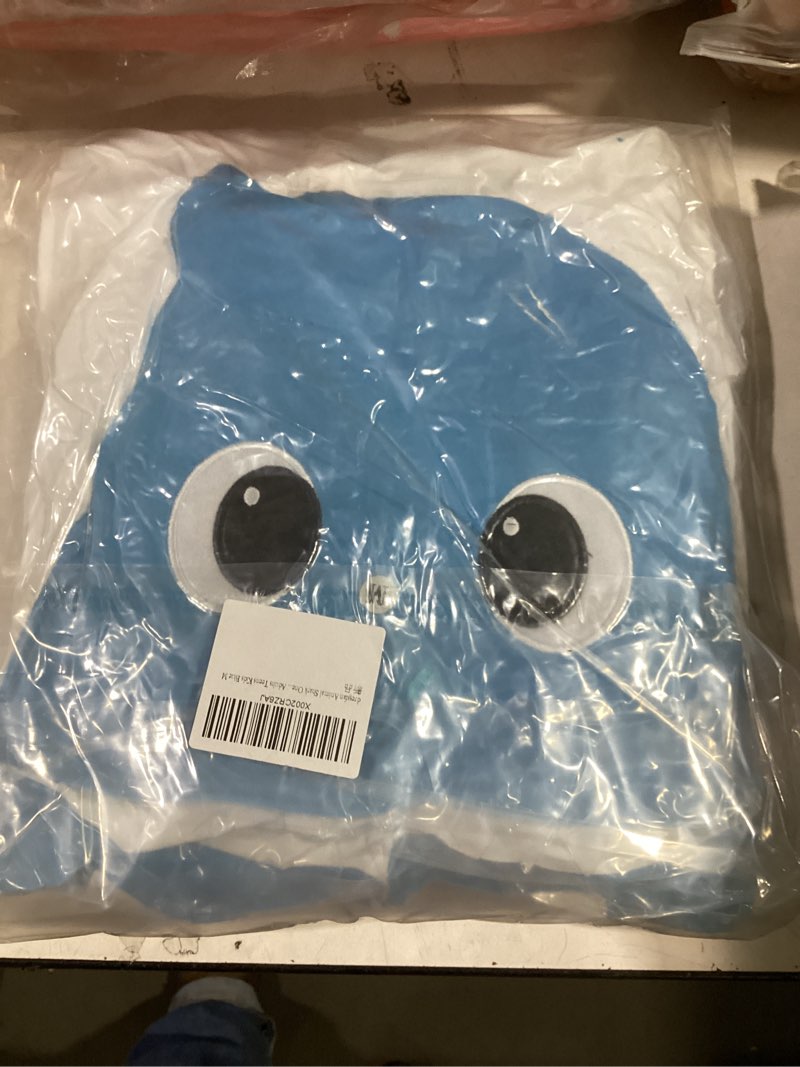 Condition photo showing New/Like New for dressfan Cartoon Unisex Animal Grey Shark Costume Pajamas Adult Kids Teen Women Men Medium Grey Blue