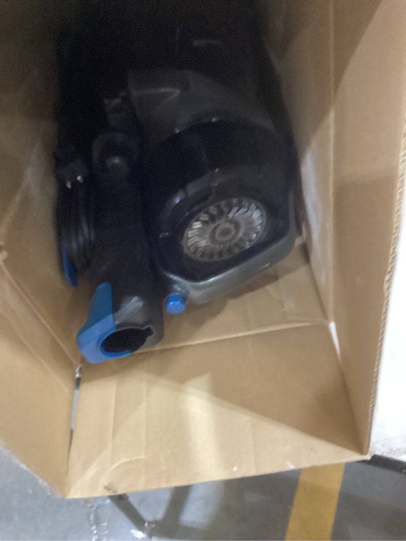 Condition photo showing Good Condition for Eureka PowerSpeed Lightweight Upright Vacuum Cleaner for Carpet and Hard Floor, Powerful Bagless Upright Vacuum Cleaner for Home Pets, NEU181A, Blue Blue NEU181A with Pet Tool