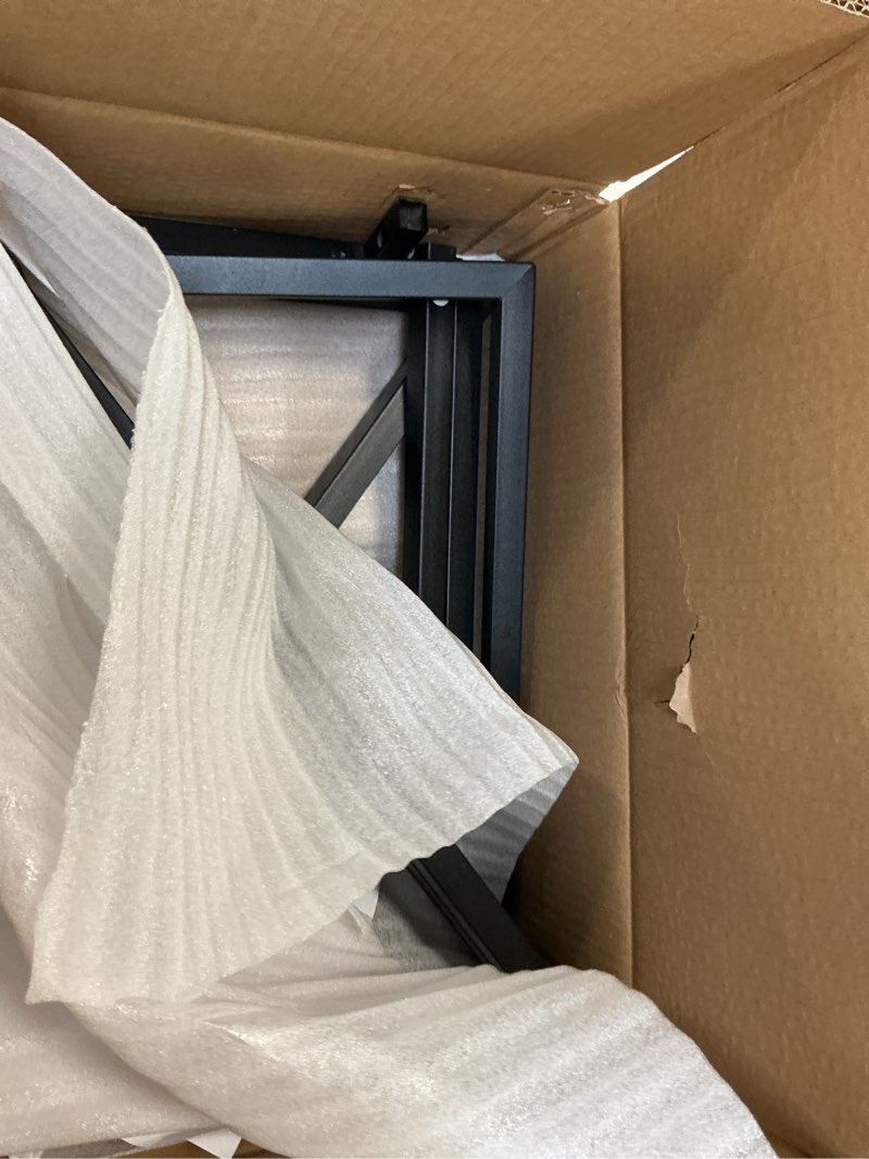 Condition photo showing Good Condition for Wedding Sign Stand, Adjustable Wedding Sign Holder with Design Bundle & Leather Straps, 68”x 30”x 20” Metal Easel Stand for Wedding Sign, Welcome to Our Wedding Sign with Stand(Black)