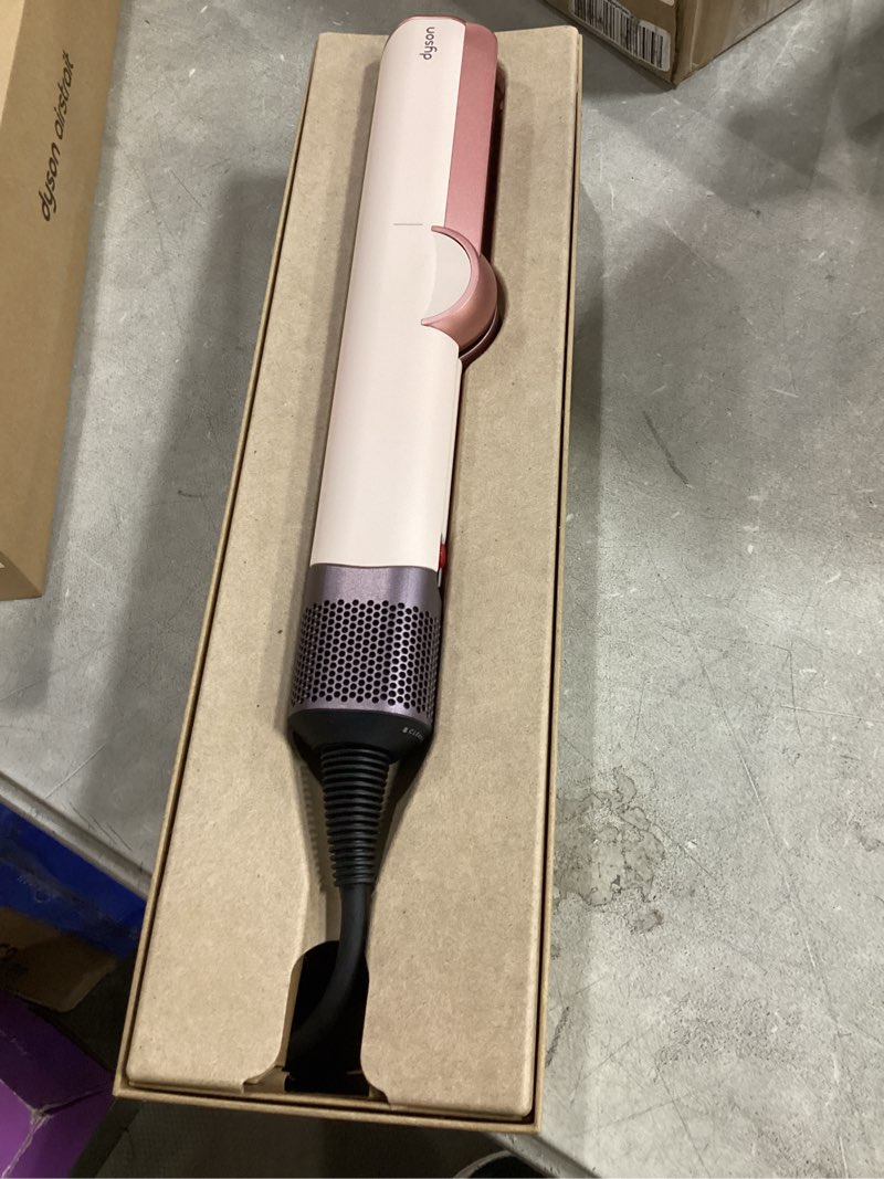 Condition photo showing Good Condition for dyson airstrait™ straightener, wet to dry hair straightener, no heat damage, no hot plates,