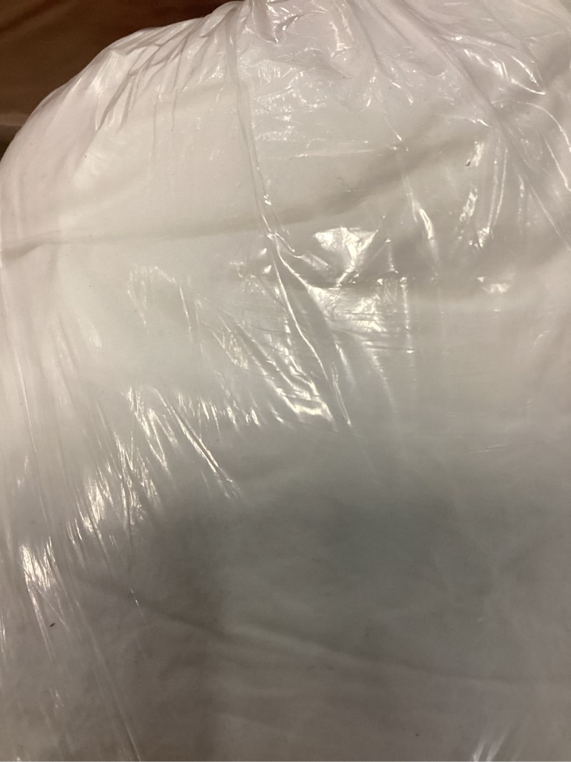 Condition photo showing Good Condition for organic crisp percale sheet set, queen, white