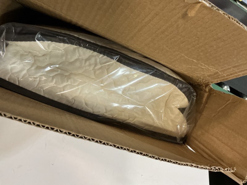 Condition photo showing New/Like New for China Storage Containers 5-Piece Set Moving Boxes for Dinnerware, Glasses, Plates, Mugs and Saucers Sturdy Quilted Microfiber Dish Organizer with Dividers for Seasonal Storage - Holds Set of 12 Beige 5 Piece Storage Set