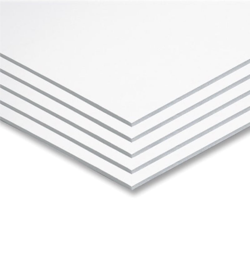 pacon® original foam core graphic art board  22  x 28   white  carton of 5