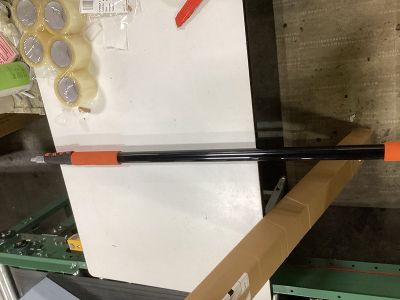 Condition photo showing Good Condition for 5-24 ft Long Telescoping Extension Pole // Multi-Purpose Extendable Pole with Universal Twist-on Metal Tip // Lightweight and Sturdy // Best Telescopic Pole for Painting, Dusting and Window Cleaning 24 feet
