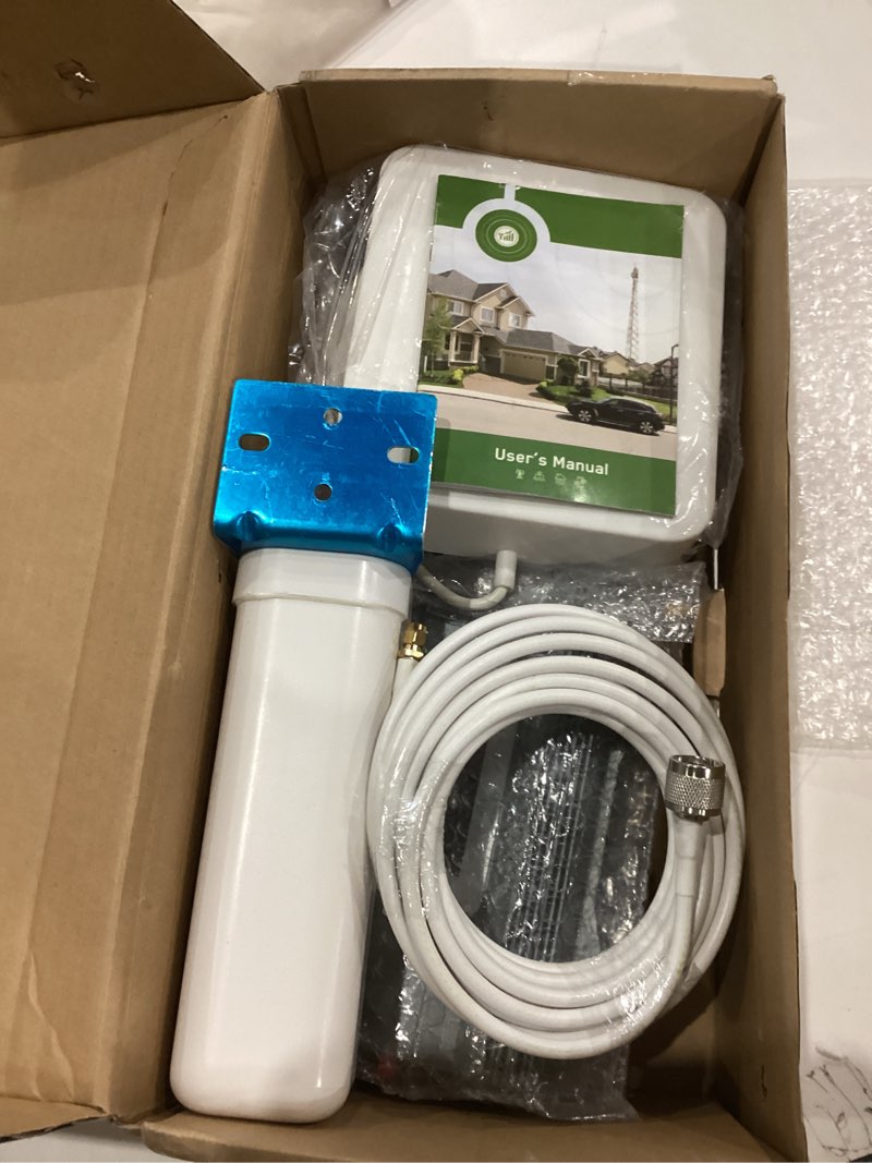 Condition photo showing Good Condition for AT&T Signal Booster AT&T Cell Phone Signal Booster ATT T Mobile Cell Phone Booster 5G 4G LTE Band 12/17 Cell Phone Booster ATT Cell Booster for Home AT&T Cell Extender ATT Cellular Booster Amplifier