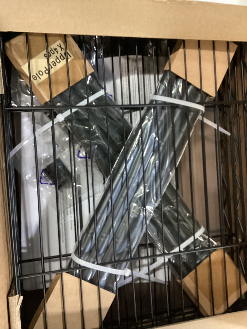 Condition photo showing New/Like New for 3 Tier Shelves Storage, Wire Shelf Unit, Standing Adjustable Metal Shelves Organizer, Storage Racks for Restaurant Garage Pantry Kitchen Garage(Small?15.7 '' x 11.8" x 31.5 ") 3-tier