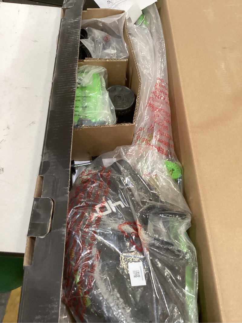 Condition photo showing As Is for greenworks 40v 13" cordless string trimmer/weed wacker + edger (includes 20 blades), 2.0ah battery and charger included deluxe(2.0ah)