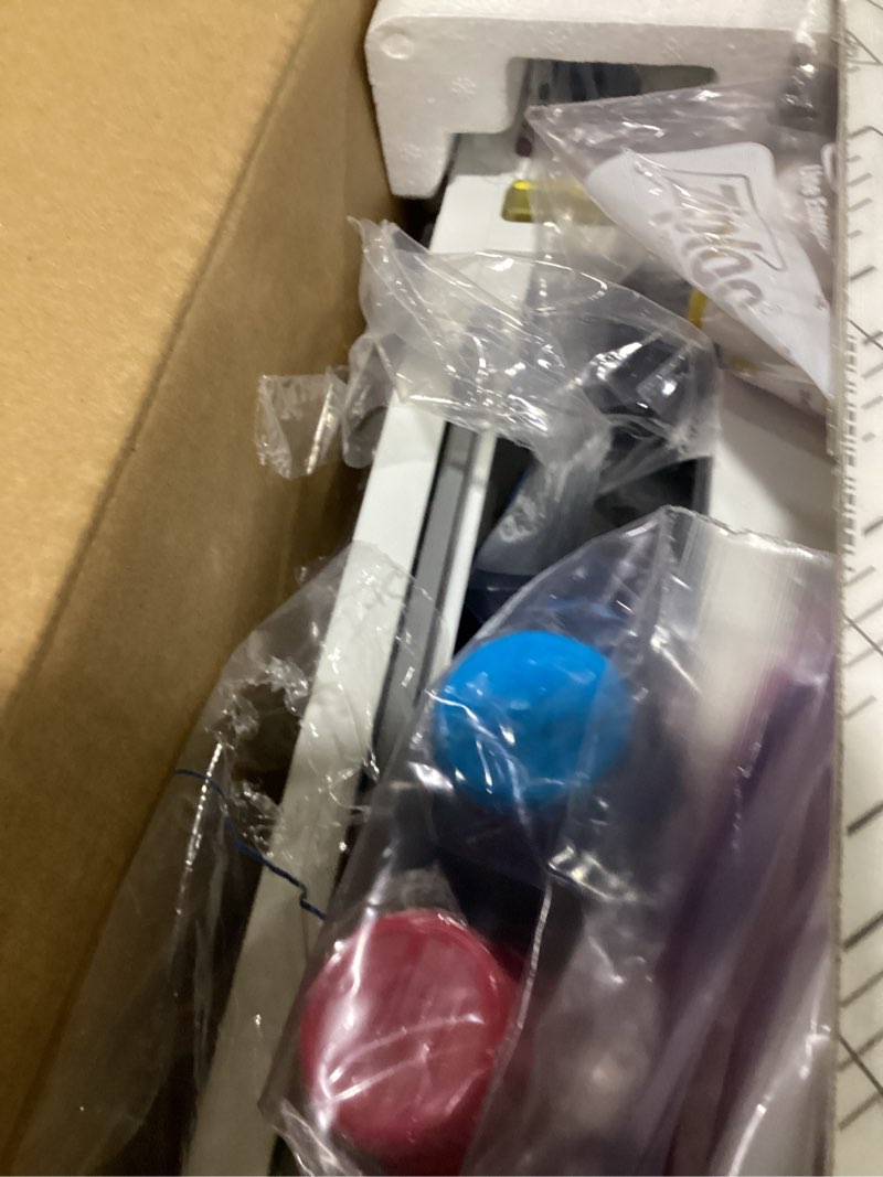 Condition photo showing As Is for hp smart tank 5101 wireless all-in-one refillable printer, scanner, copier with 2 years of ink included, wireless printer-for-home use an ecotank alternative (1f3y0a)