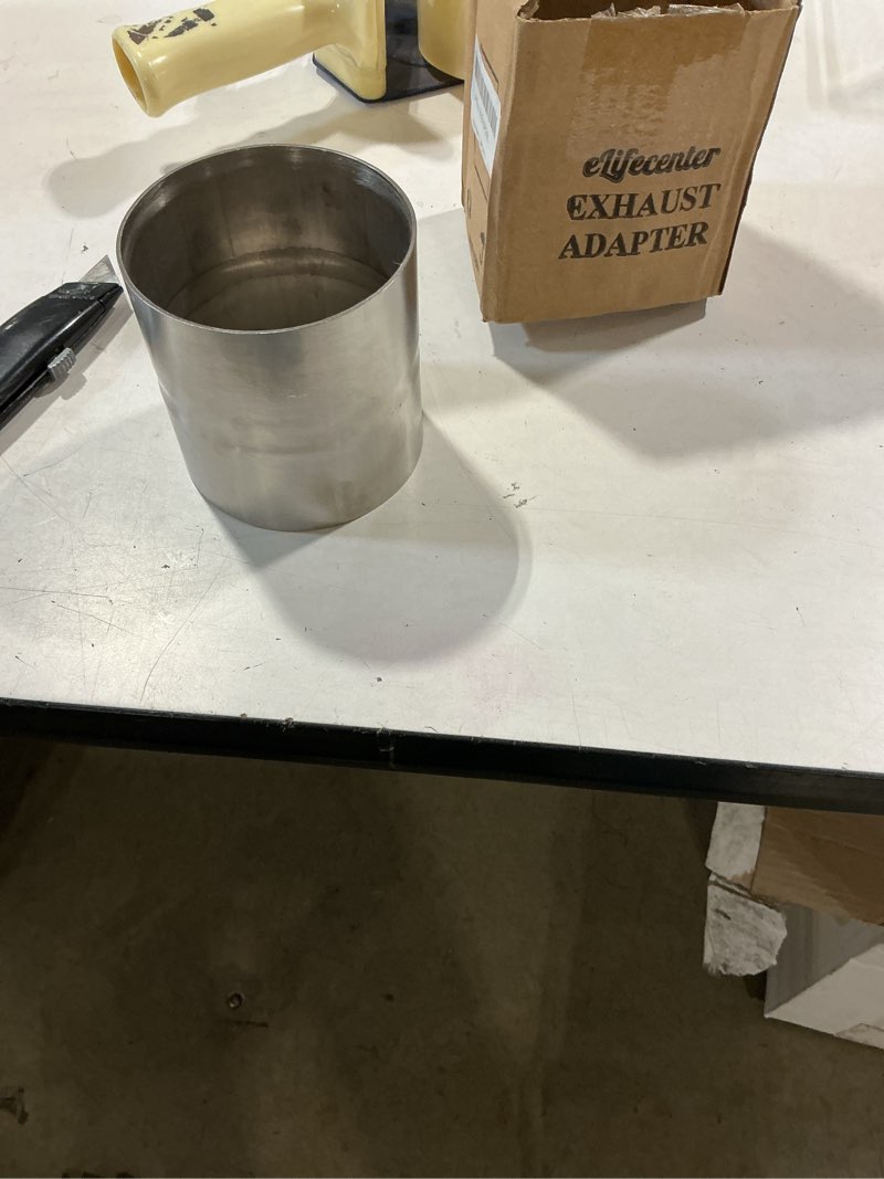 Condition photo showing Good Condition for universal id 3.5" 3-1/2 inch exhaust coupler stainless steel exhaust adapter id 3.5" to id 3.5"