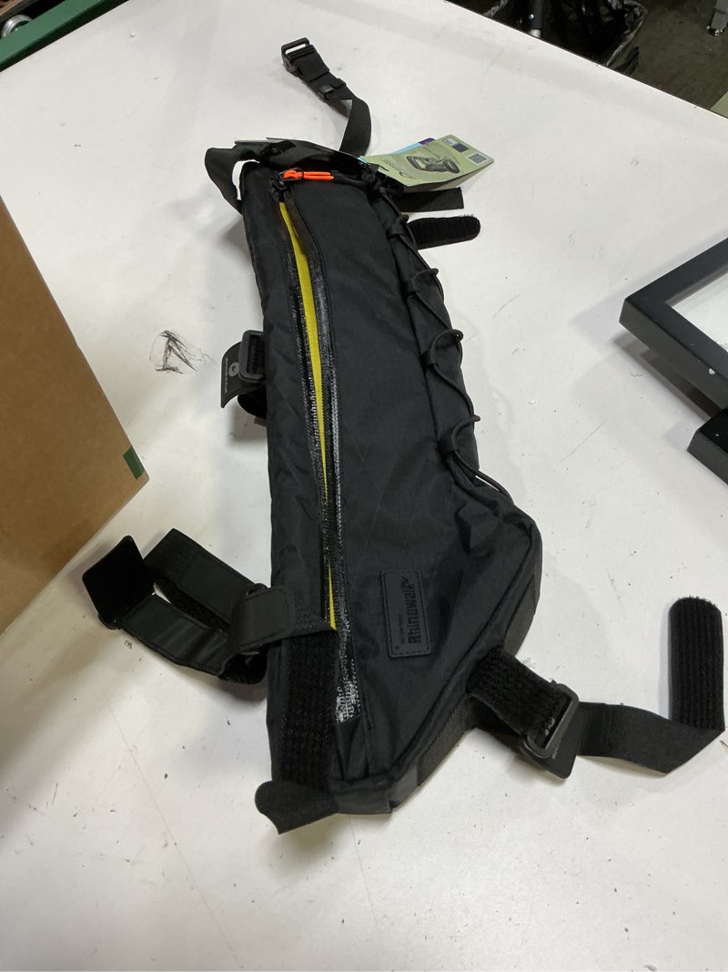 Condition photo showing Good Condition for Rhinowalk Bike Frame Bag Waterproof Bike Triangle Bag Bicycle Pouch Under Tube Bag Professional Cycling Accessories Black-L L