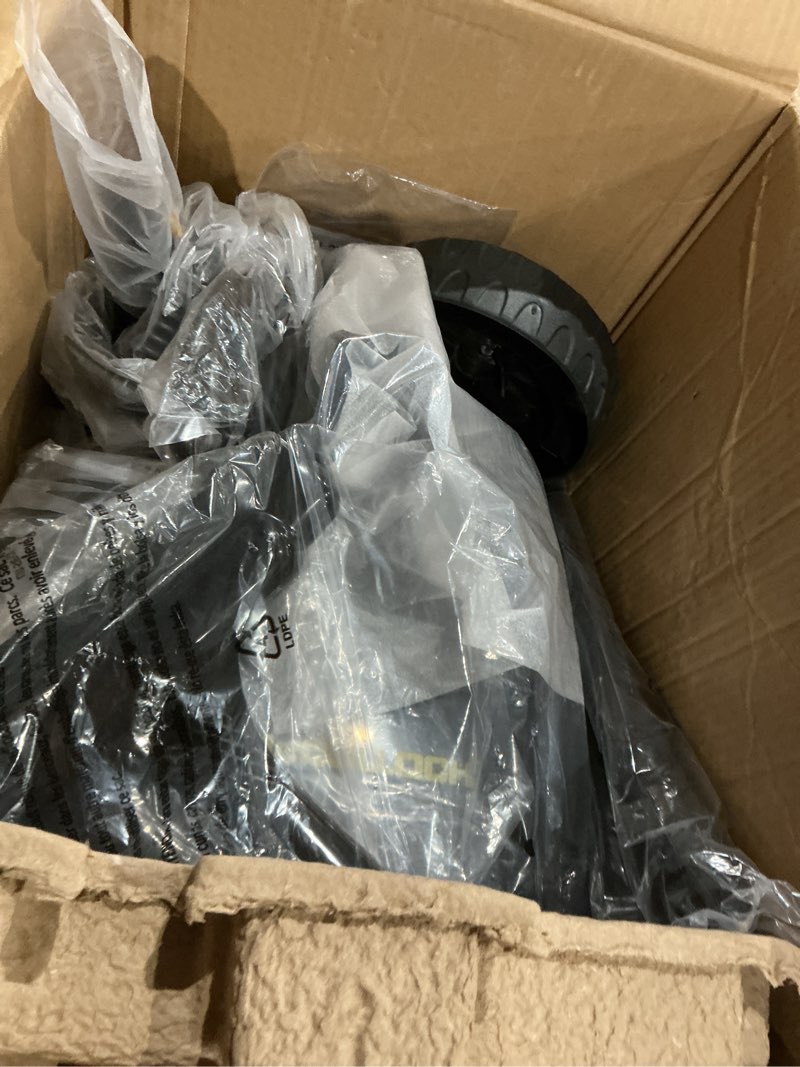 Condition photo showing As Is for mcculloch mc1385 deluxe canister steam cleaner, 2-hour runtime, chemical-free, 23 accessories: mop head, brushes & more - built for home, tile, carpet, furniture, & personal car detailing