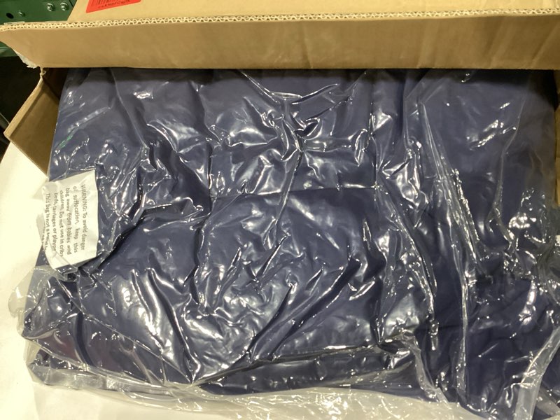 PATIOASIS 2 Pack All-Weather Adirondack Chair Cushions Navy Blue Water-Repellent Highback Indoor/Out