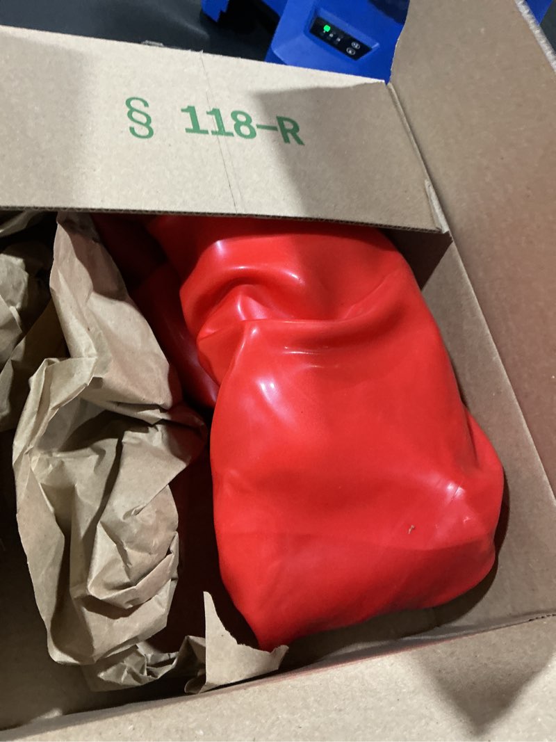 Condition photo showing Good Condition for cando 30-1954 donut swiss stability ball for yoga, pilates and balance training, 30" diameter, red 30-inch