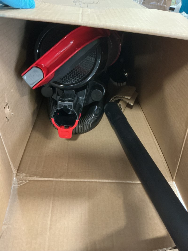 Condition photo showing As Is for BISSELL CleanView Compact Upright Vacuum, Fits in Dorm Rooms & Apartments, Lightweight with Powerful Suction and Removable Extension Wand, 3508