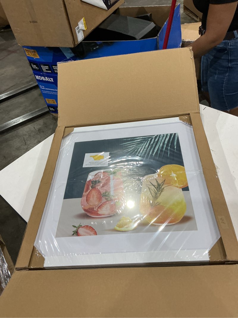 Condition photo showing New/Like New for threelove white 18x18 frame with 14x14 mat opening picture frame -3 pcs | photo poster picture frame matte wall mounting home decor matches all home decor styles white-3pcs 18x18
