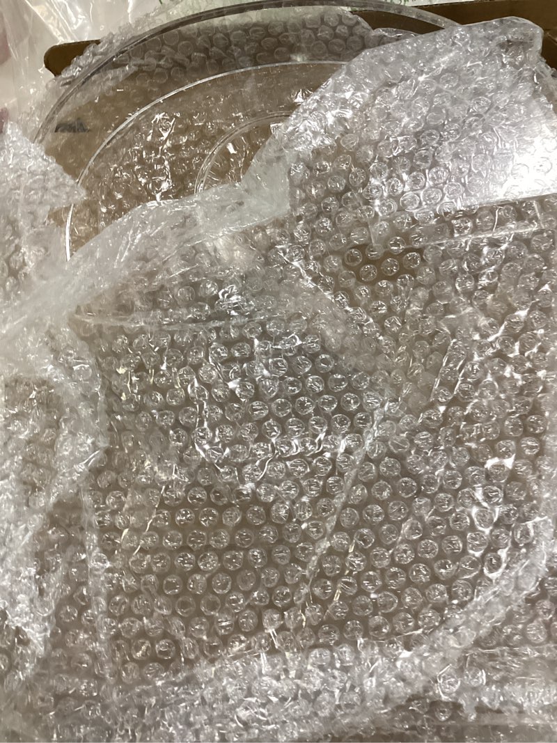 Condition photo showing Good Condition for doublefill 4 pcs acrylic 2026 number charcuterie board fillable, 2026 graduation party supplies 10" charcuterie board food serving trays for fruit cheese snack graduation party decorations