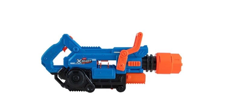  xshot insanity smoking barrel blaster with 72 air pocket technology darts by zuru, dart blaster with smoking mechanism outdoor toy for boys and girls, teens and adults aged 8+