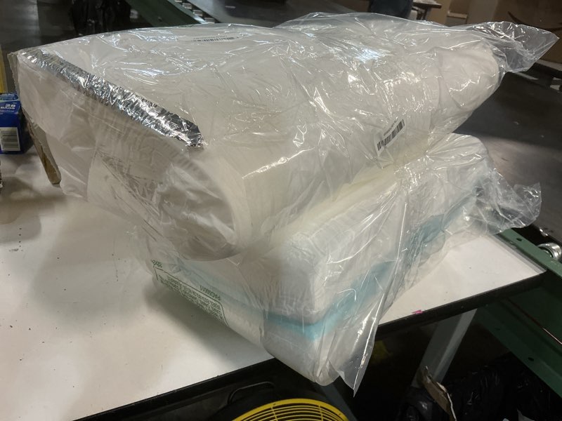 Condition photo showing As Is for wellsin outdoor deep seat patio cushions, 22 x 22 waterproof & 3-year fade resistant outdoor cushions with removable covers,ties and handle for chair, sofa, couch, dark grey dark grey seat 22x22 in + back 22x18.5 in