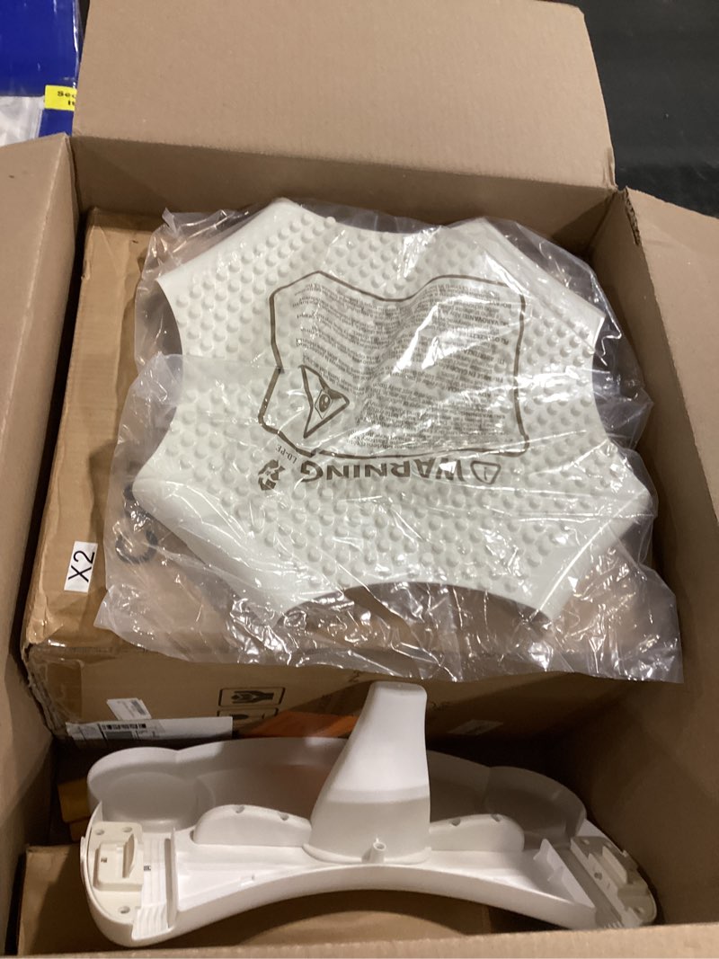 Condition photo showing Good Condition for 6 in 1 High Chair for Babies & Toddlers, Convertible Wooden Baby Highchair, Table and Chair Set, Baby Feeding Chair, 5-Point Adjustable Harness/4-Position Removable Tray& PU Seat Cushion(Grey)