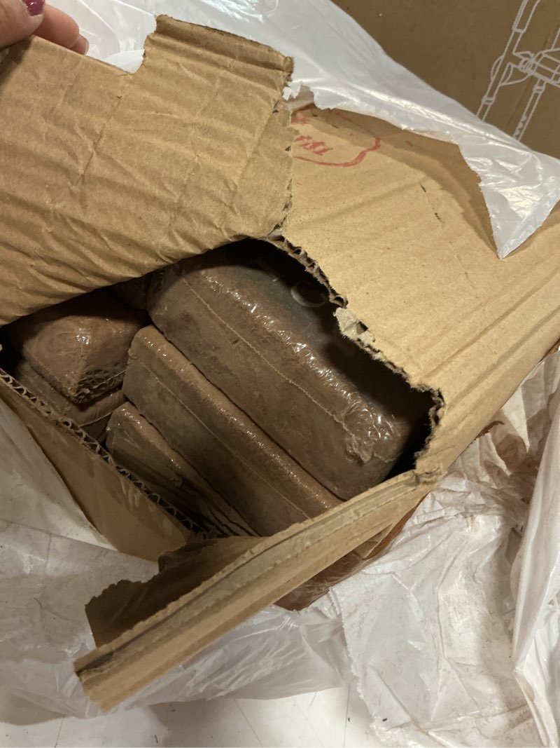 Condition photo showing Good Condition for 12 pcs coco coir bricks - compressed coconut fiber substrate for plants, gardening, potting mix. low ec & balanced ph natural growth medium for seed starting, herbs