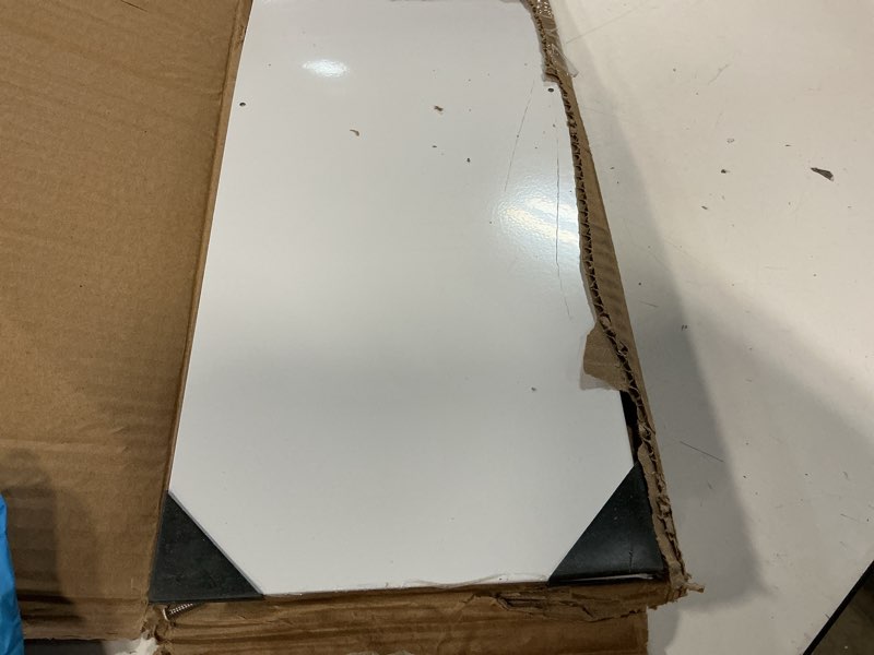 Condition photo showing Good Condition for uxcell 2pcs door kick plate, 6 x 34 inches aluminum kick plate door plate, 1.5mm (1/16 inch) thickness, for exterior front door or back door, white 6 x 34 inch white