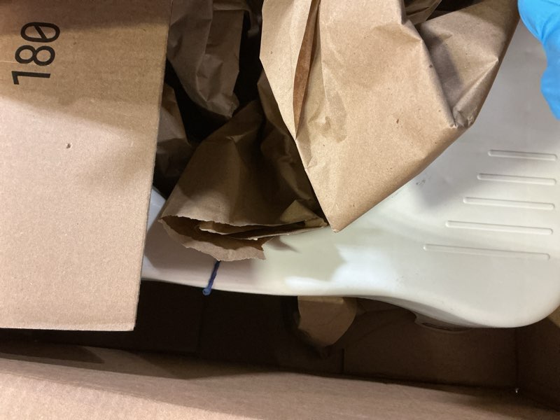 Condition photo showing Good Condition for squatty potty simple curve bathroom toilet stool 7" white