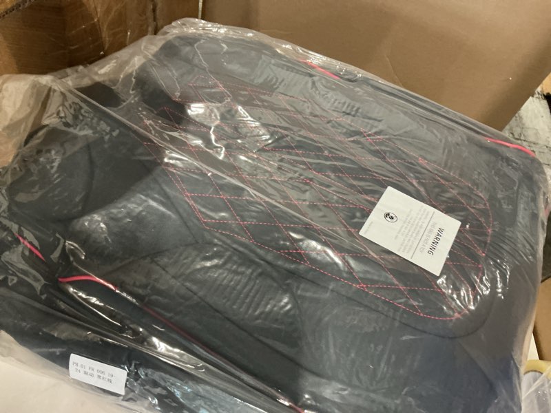 Condition photo showing Good Condition for seat covers for toyota tundra 2022 2023 2024 2025 custom fit full set, waterproof & durable leather seat covers for car - blackredline (for sr/sr5 only, no rear armrests) 2022-2025 full set blackredline