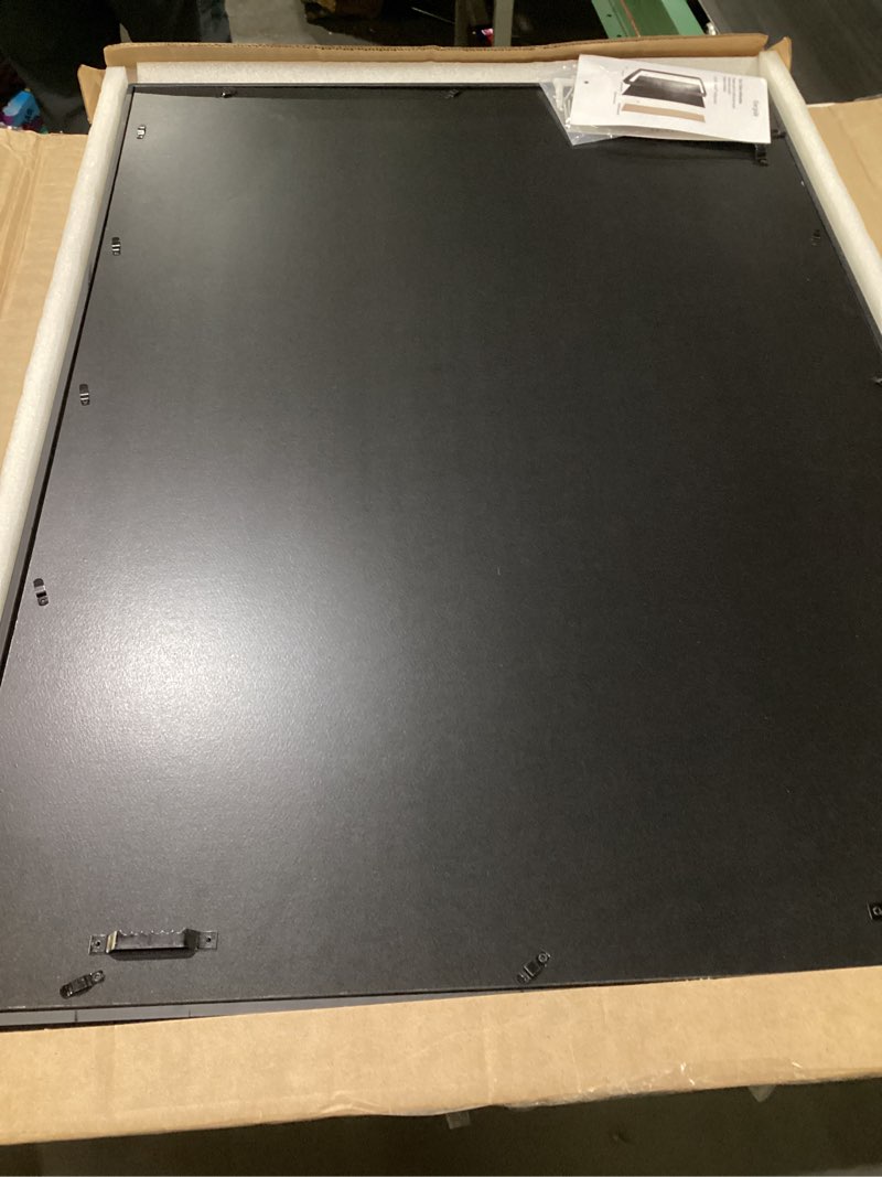 Condition photo showing Good Condition for 26x37 XL Large Shadow Box Frame, Jersey Frame Display Case with Grade A Natural Pine Wood Acrylic Front Jersey Frame for Hockey Soccer Basketball Football Uniform Shirts, Black 26.5X37