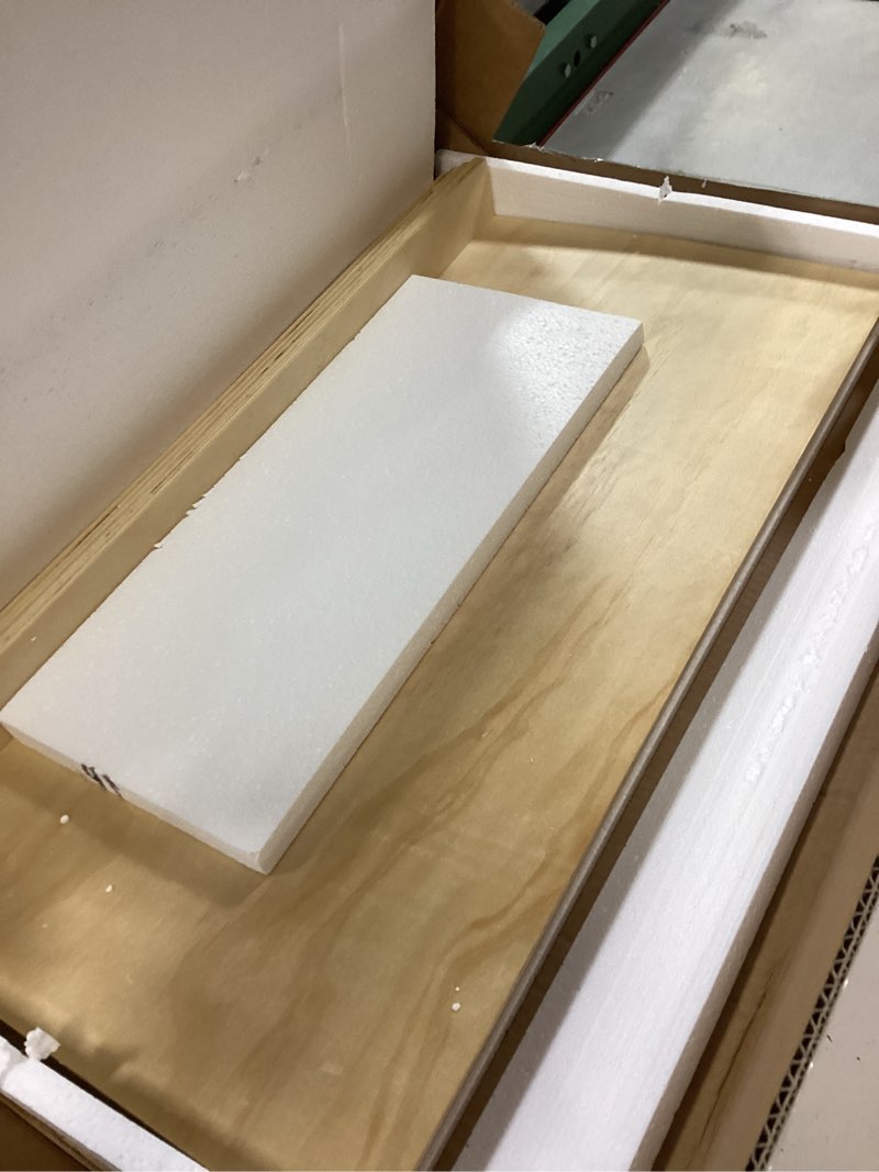 Condition photo showing New/Like New for Wire Shelf Covers for Closet & Pantry | Solid Wood Shelf Covers 8mm Thick | Tool-Free Removable 24x12 Inch | Rustic Design for Kitchen & Home (4 Pack) 4, 24 * 12