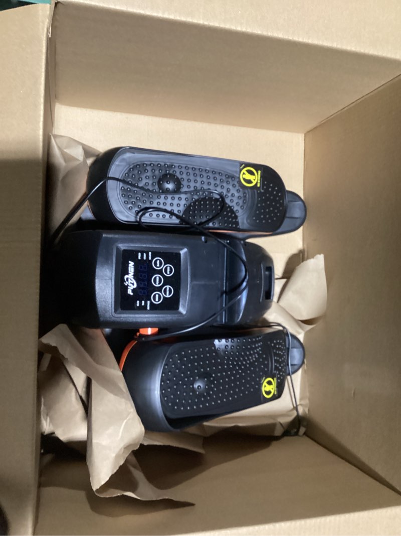 Condition photo showing Good Condition for Under Desk Elliptical Machine, Electric Elliptical Leg Exerciser for Seniors with 12 Adjustable, Portable Quiet Elliptical Exercise Machine, Seated Pedal Exerciser with Remote Control